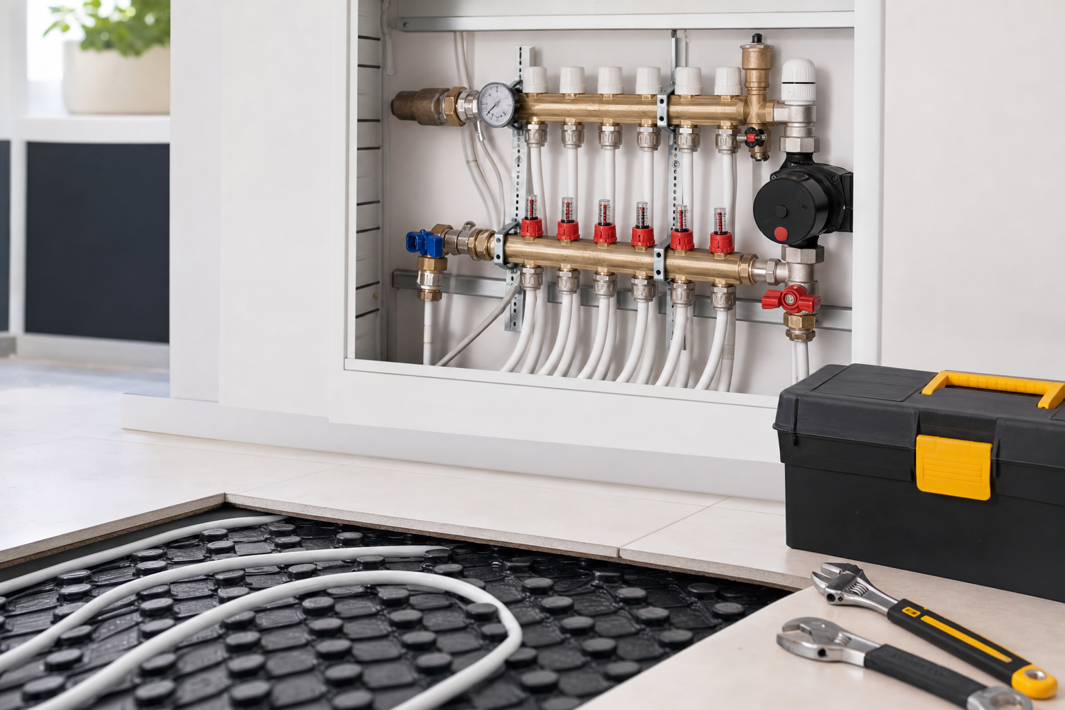 Underfloor Heating Goff's Oak service image